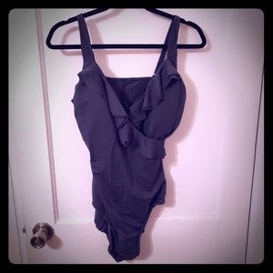 INC One-Piece Bathing Suit,  Sz 16